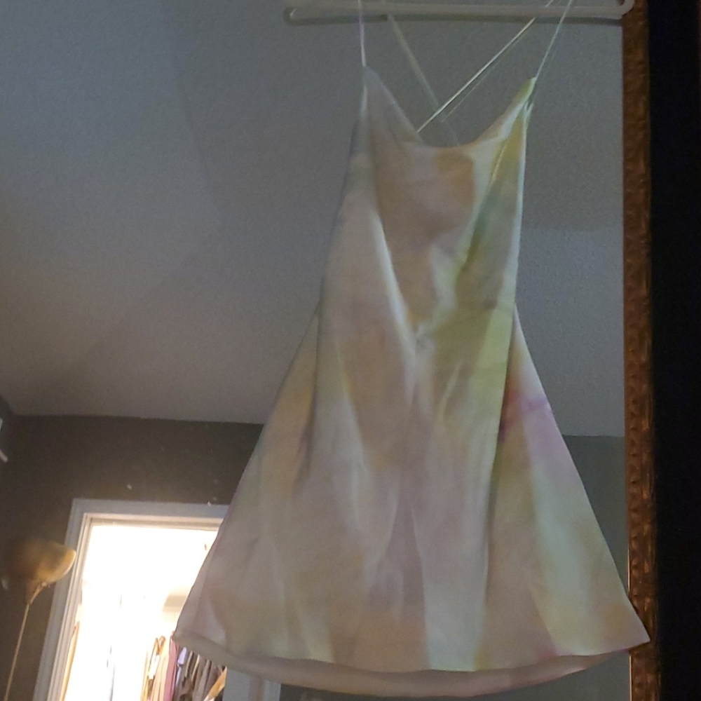 Zara Tie Dye Slip Dress